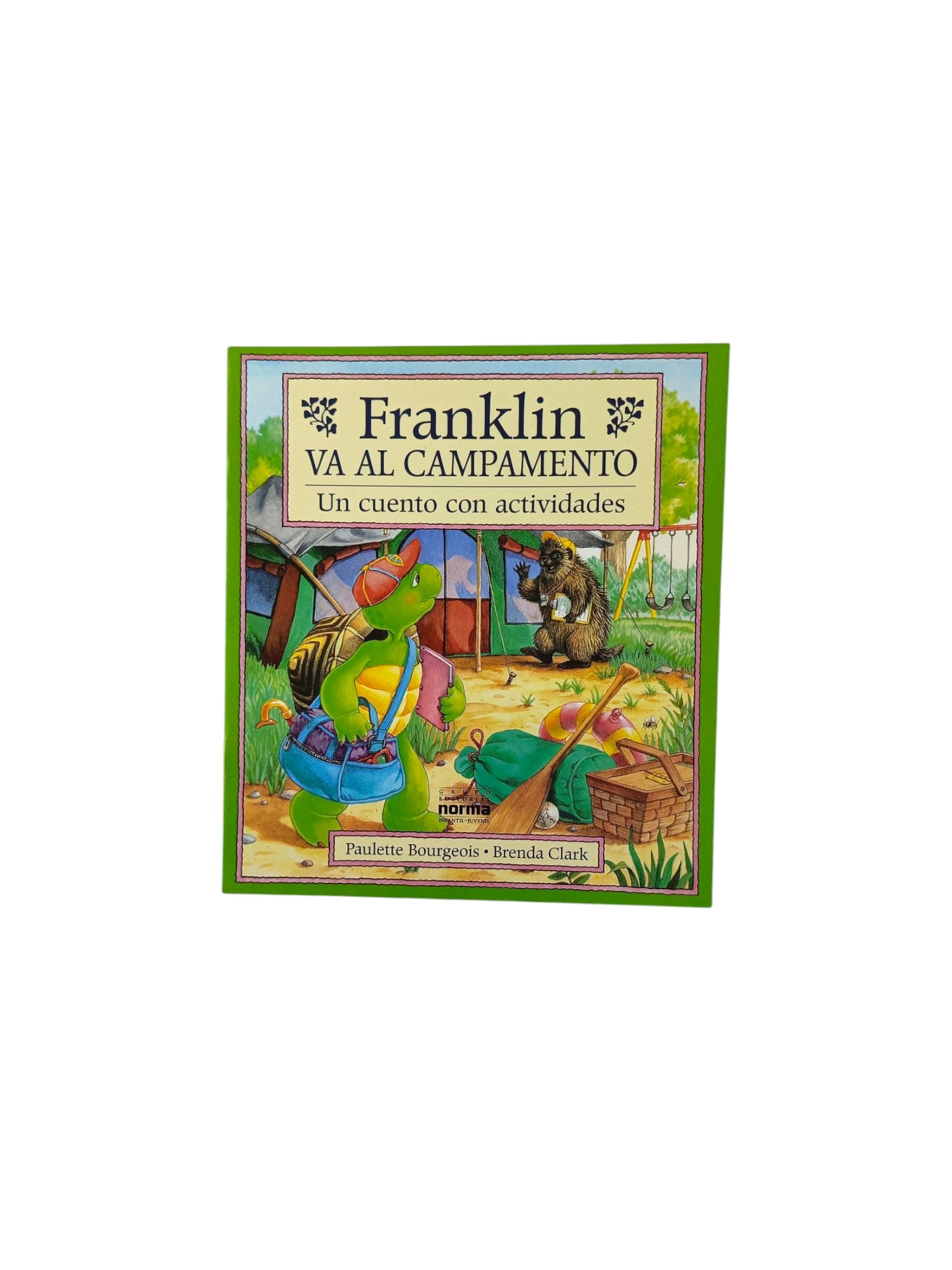 Franklin va al campamento by Paulette Bourgeois