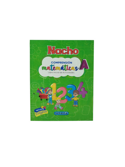 Nacho matemáticas comprensión A, libro inicial de actividades