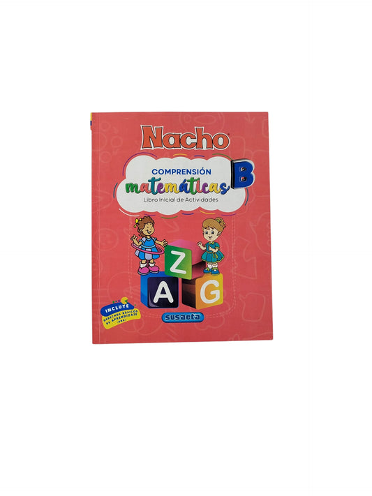 Nacho matemáticas comprensión B, libro inicial de actividades