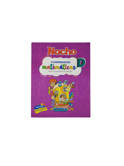 Nacho matemáticas comprensión D, libro inicial de actividades
