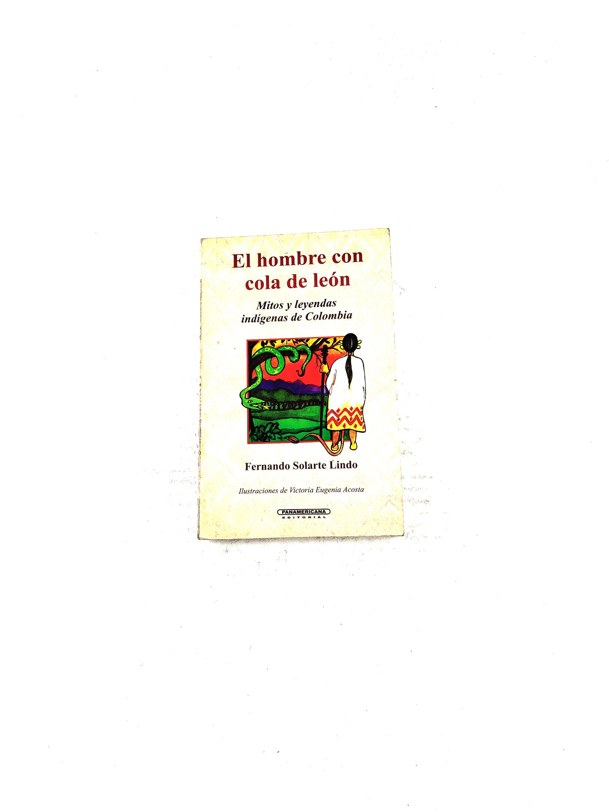 El hombre con cola de león by Fernando Solarte Lindo