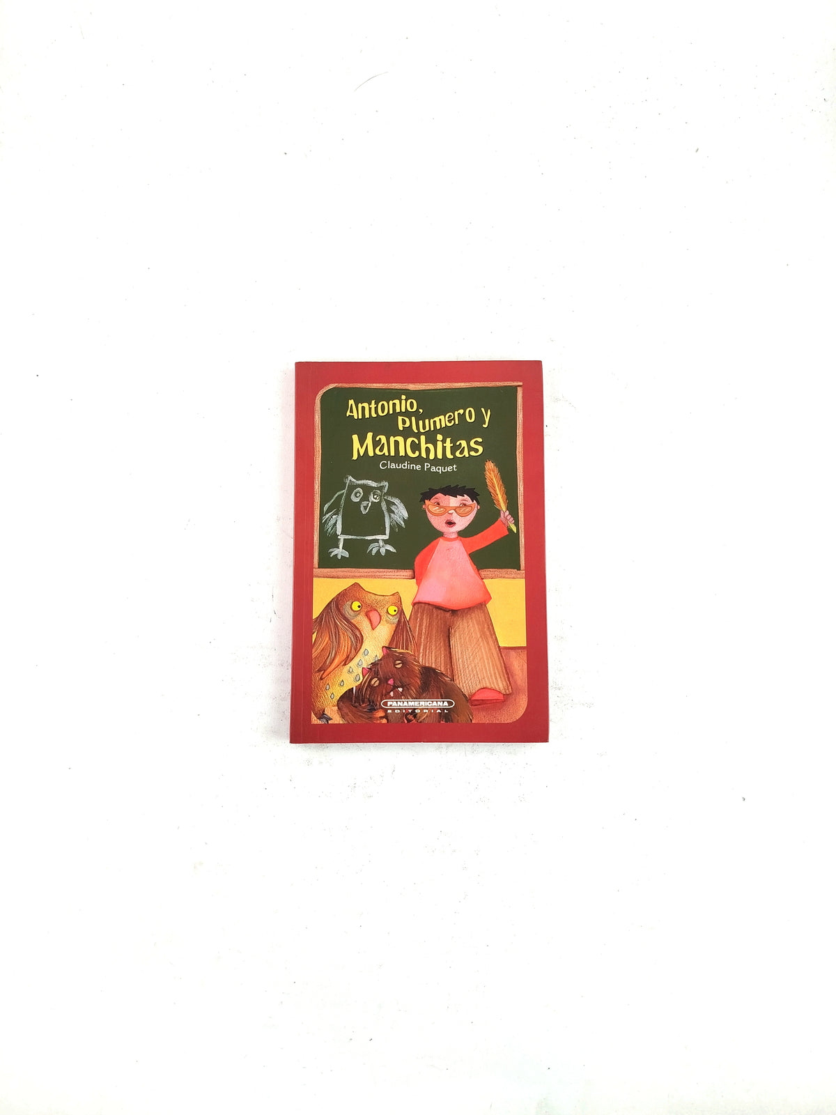 Antonio, plumero y manchitas by Claudine Paquet