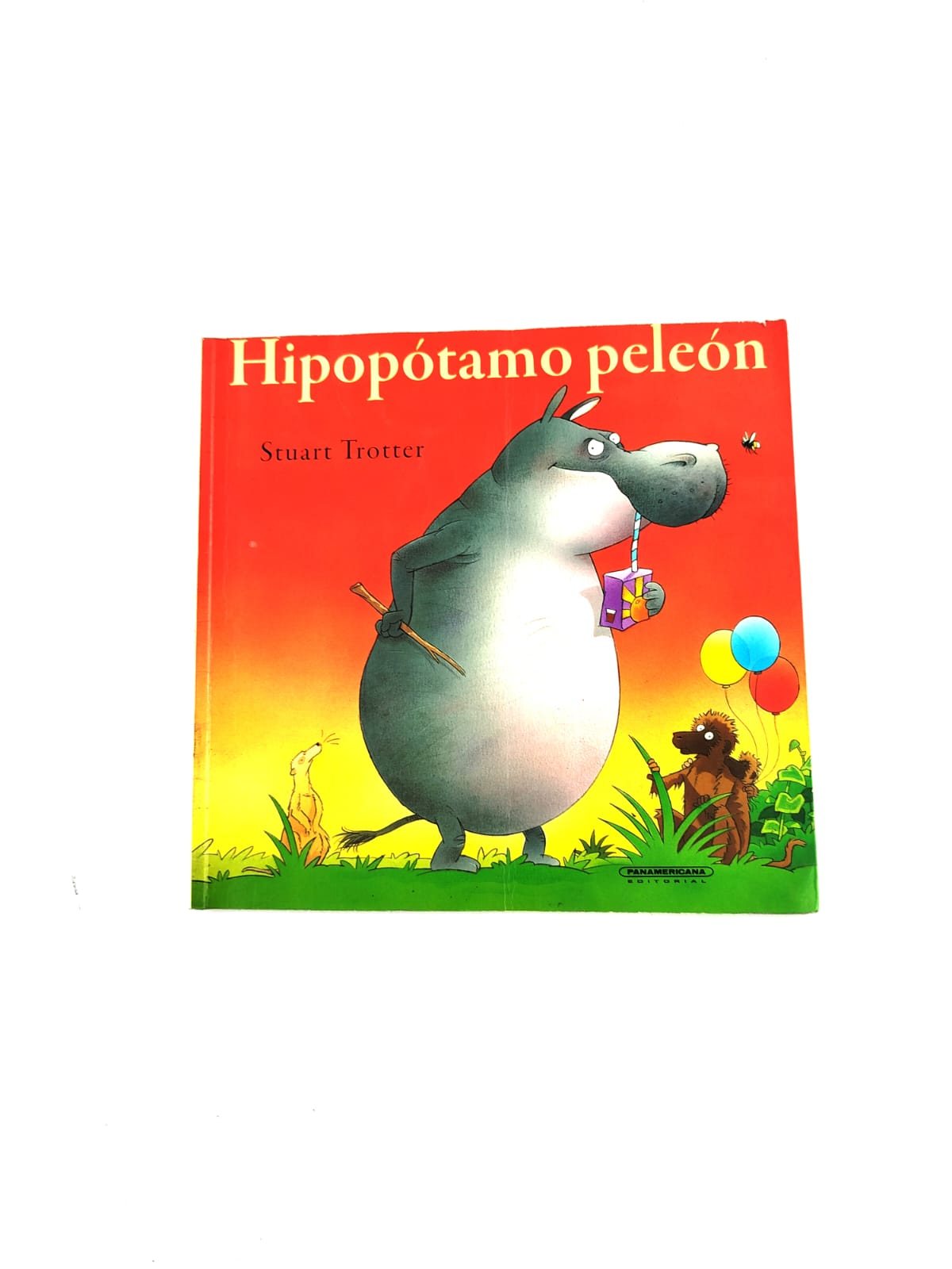 Hipopótamo peleón by Stuart Trotter