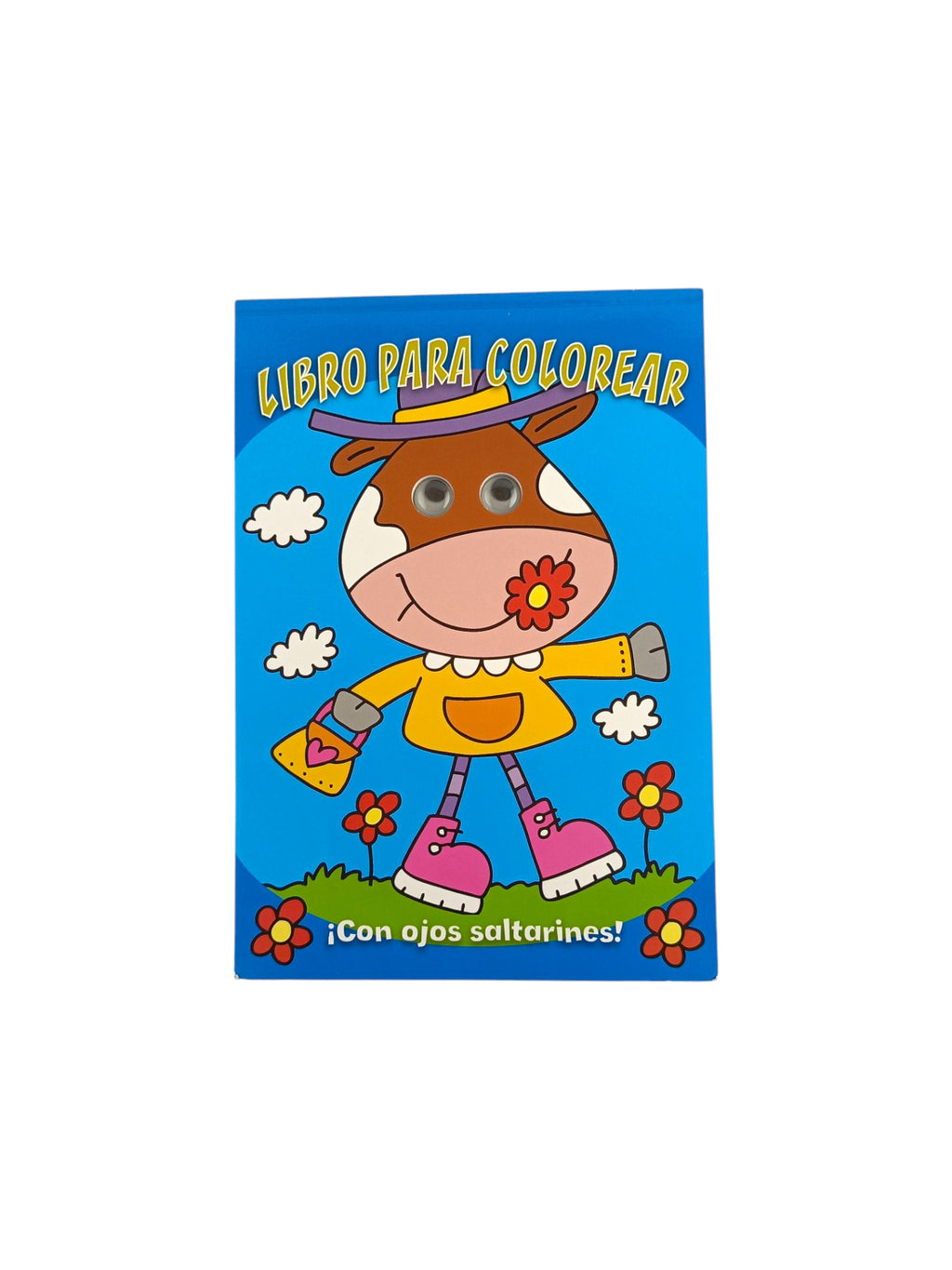 Libro para colorear ¡Con ojos saltarines! by Sin autor