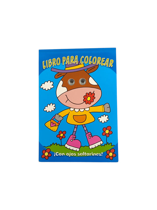Libro para colorear ¡Con ojos saltarines!
