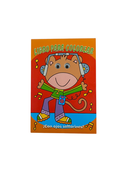 Libro para colorear ¡Con ojos saltarines!