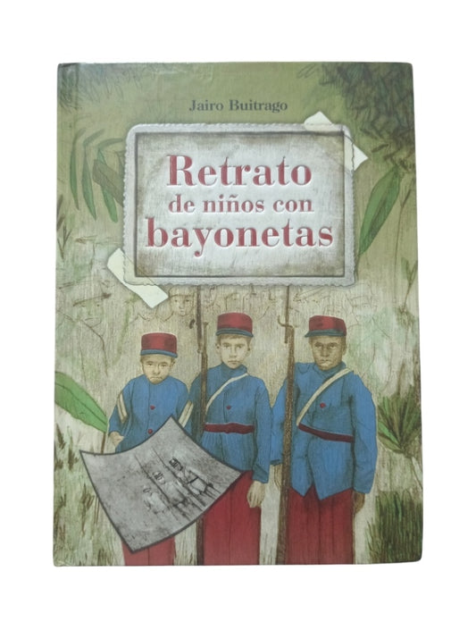 Retrato de niños con bayonetas
