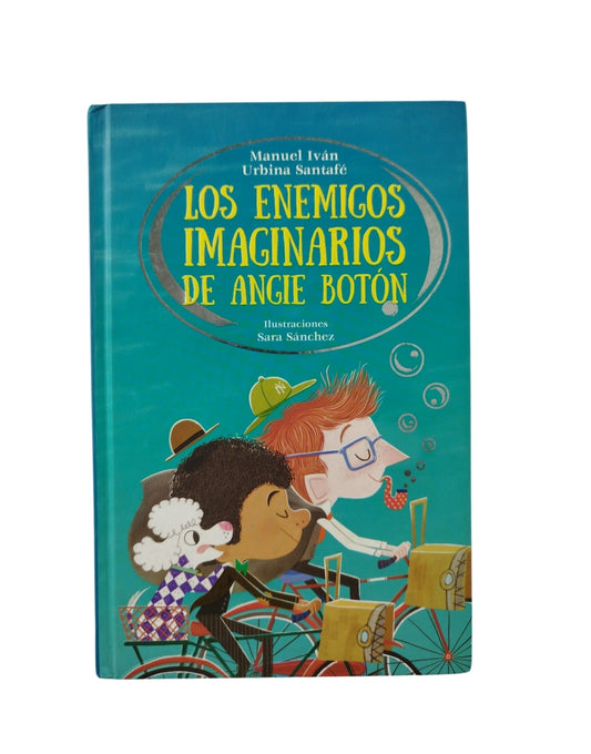 Los enemigos imaginarios de Angie botón by Manuel Iván Urbina Santafé