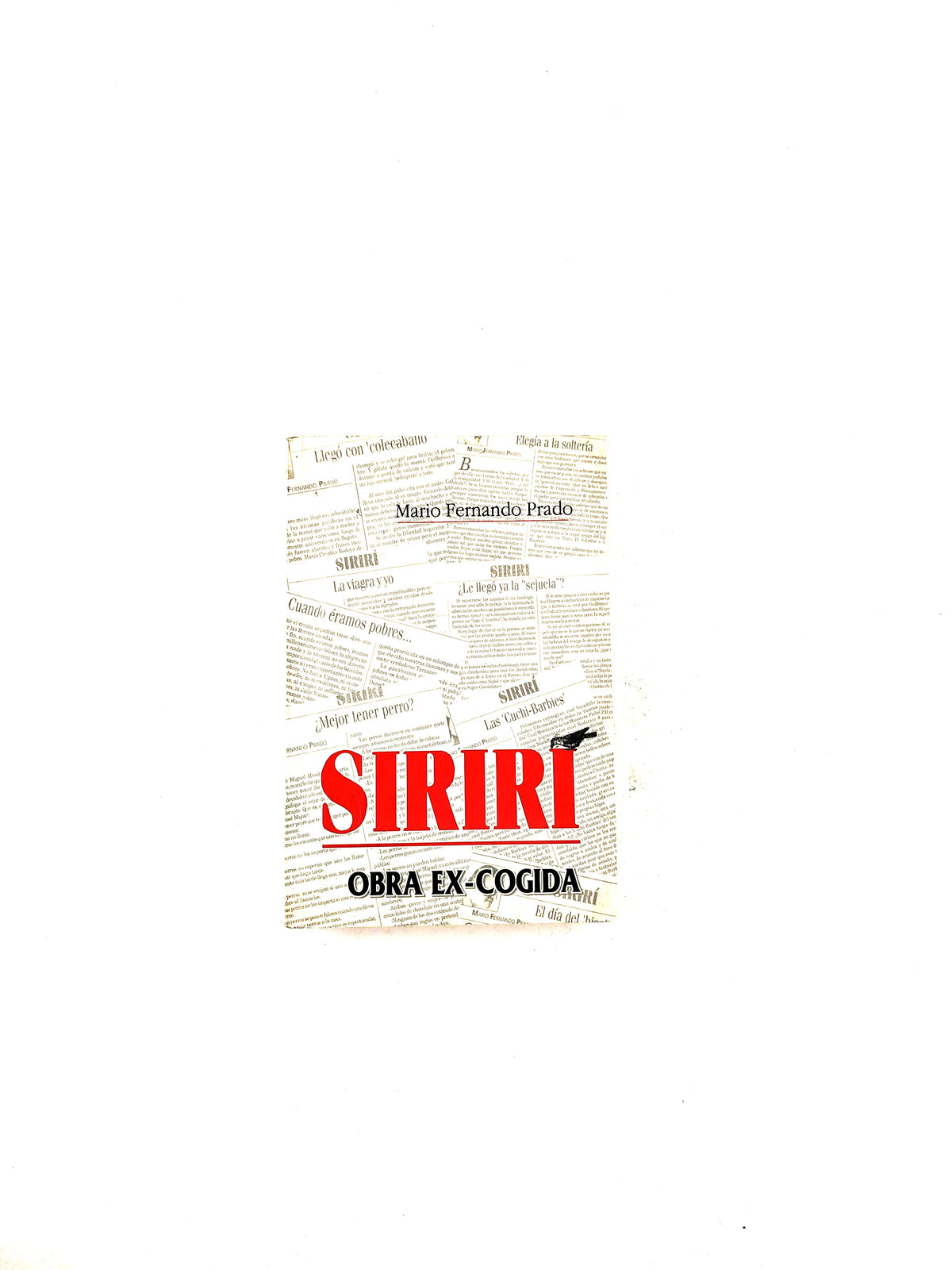 Sirirí by Mario Fernando Prado