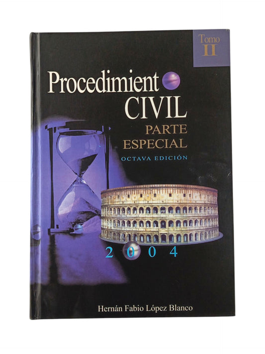 Procedimiento civil Tomo II Parte especial 8va ed