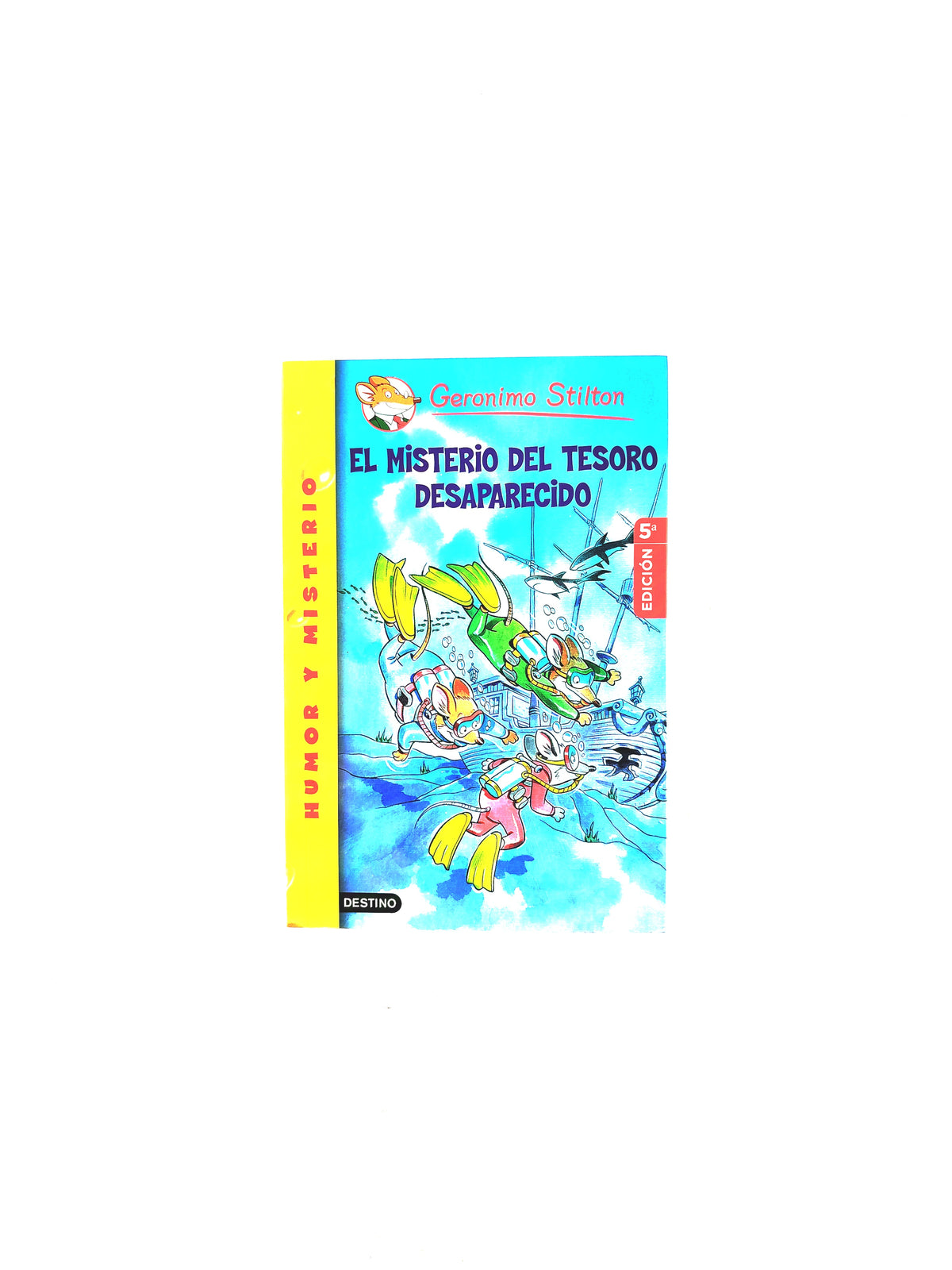 El misterio del tesoro desaparecido by Geronimo Stilton