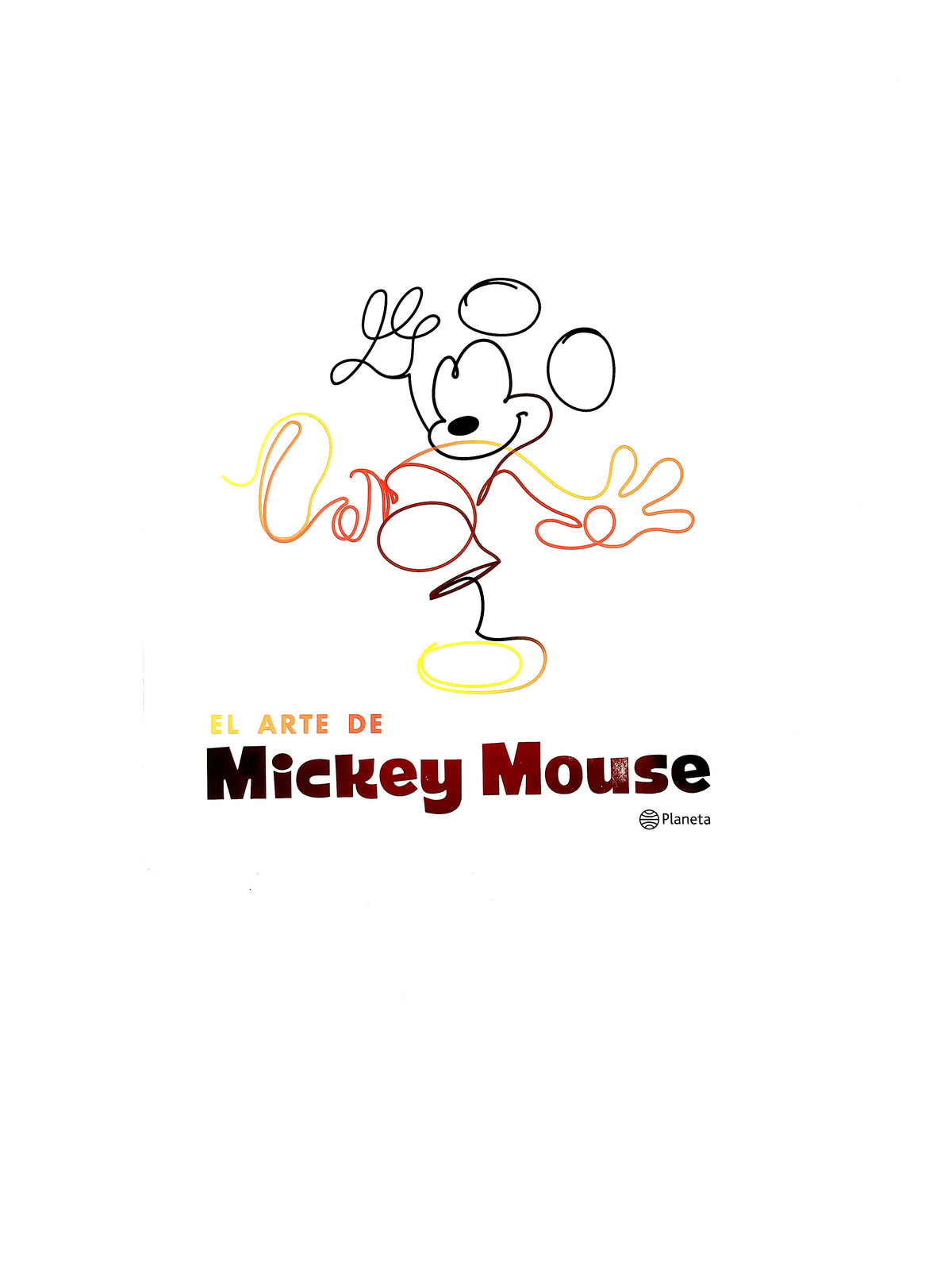 El arte de mickey mouse by sin autor