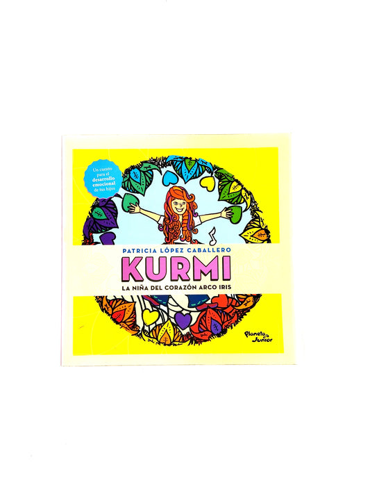 Kurmi la niña del corazón arco iris