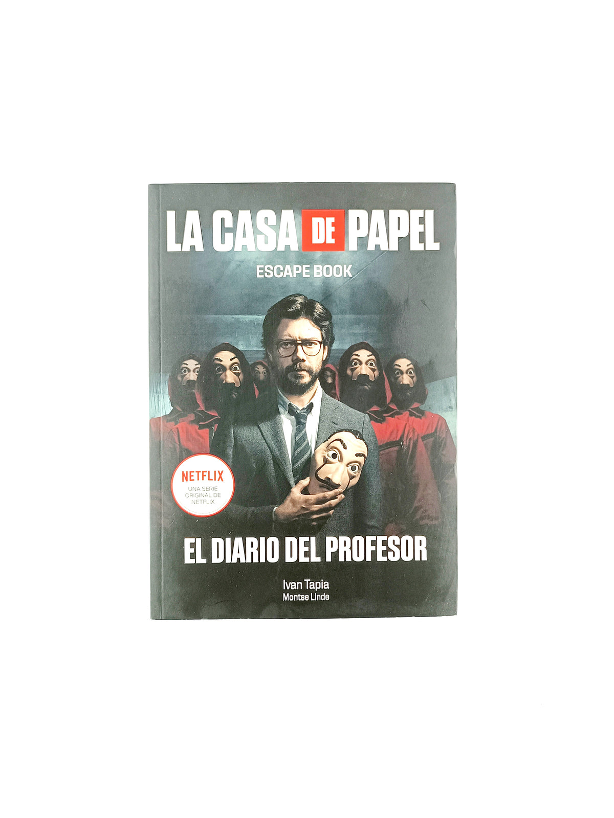 La casa de papel escape book el diario del profesor by Ivan Tapia