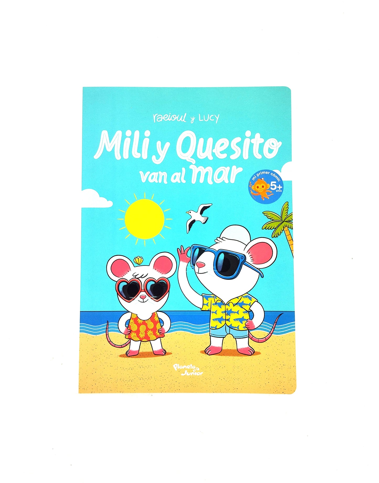 Mili y quesito van al mar