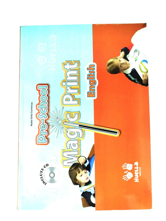 Magic print pre-school english