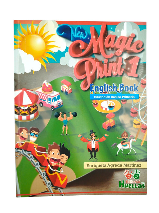 New magic print english book 1 by Varios