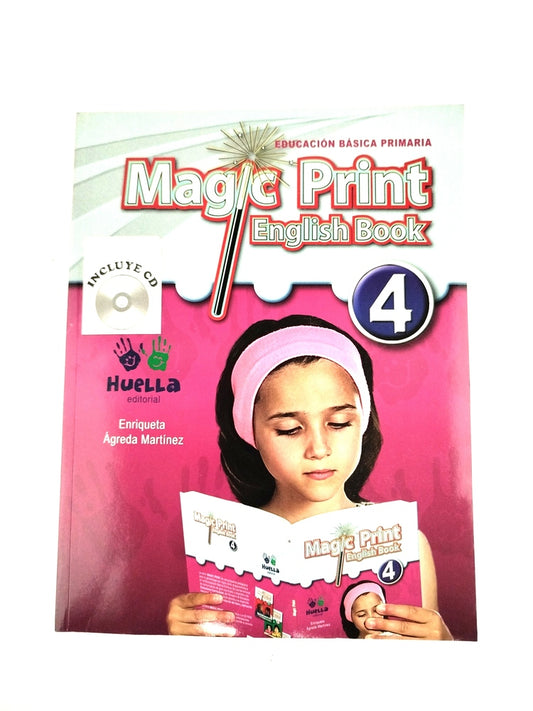 Magic print 4 english book
