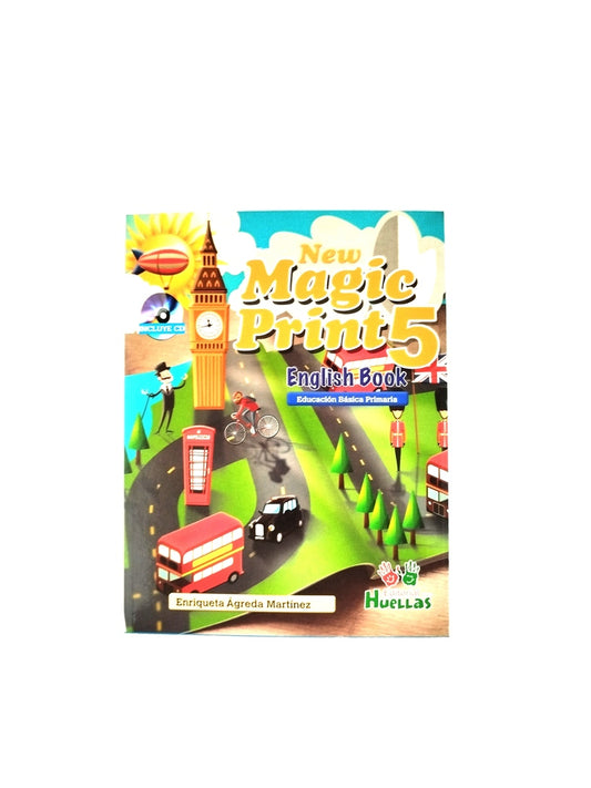 New magic print 5 english book