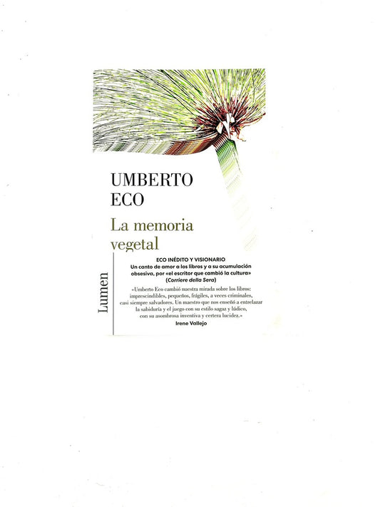 La memoria vegetal