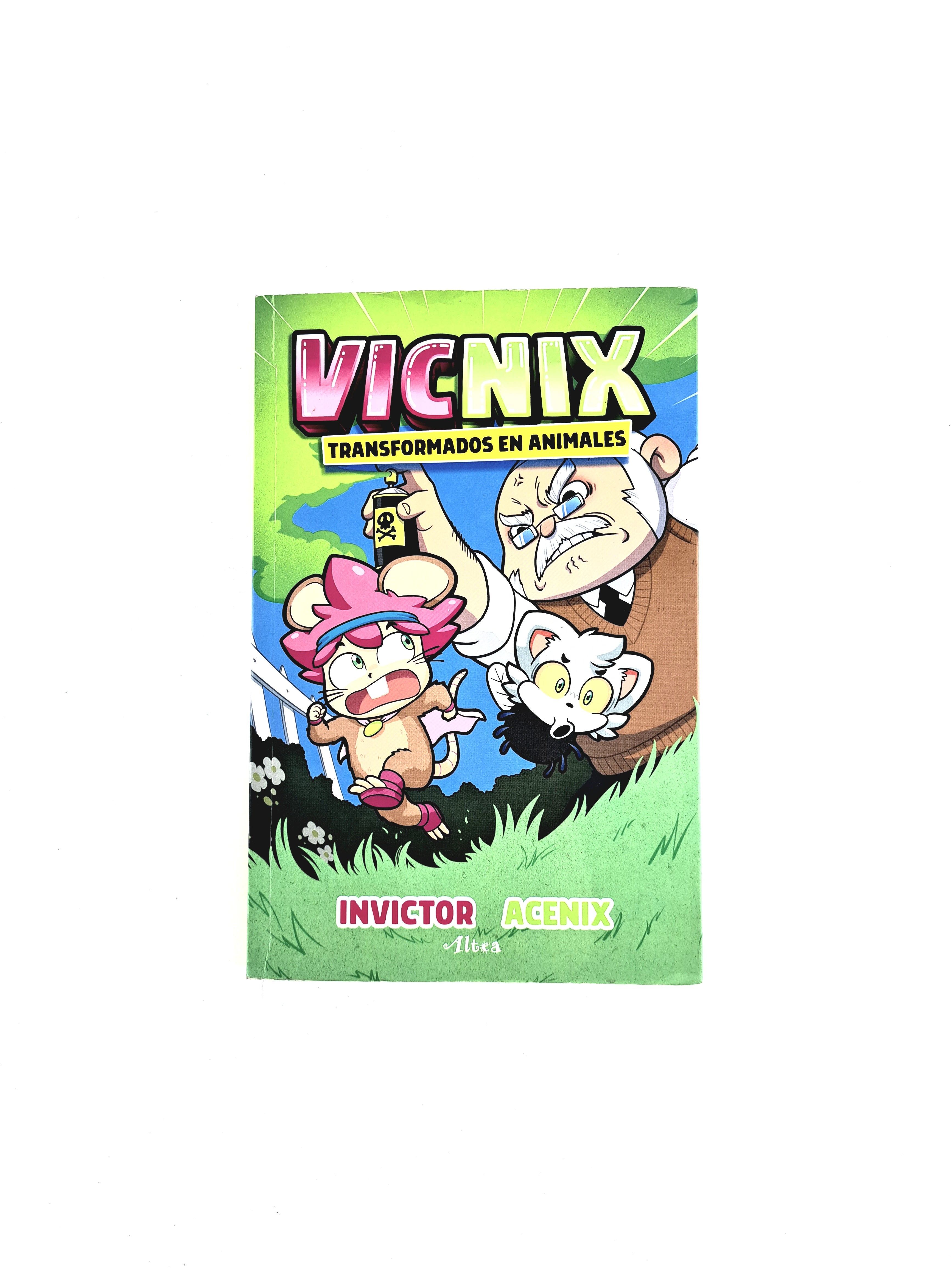 Vicnix Transformados En Animales (Invictor Y Acenix 4) - Libro Per Bambini E Ragazzi