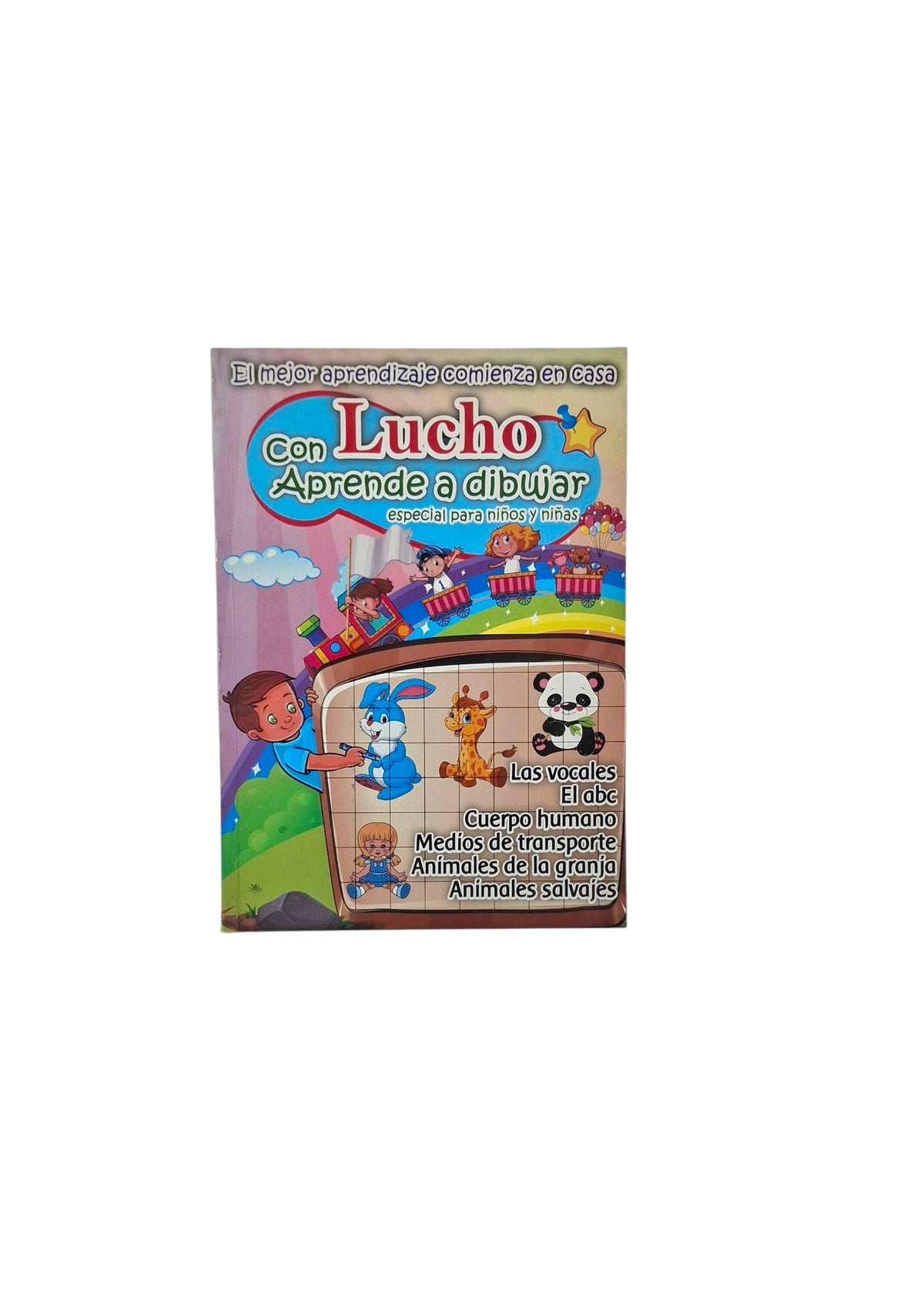 Con lucho aprende a dibujar especial para niñas y niños by Varios