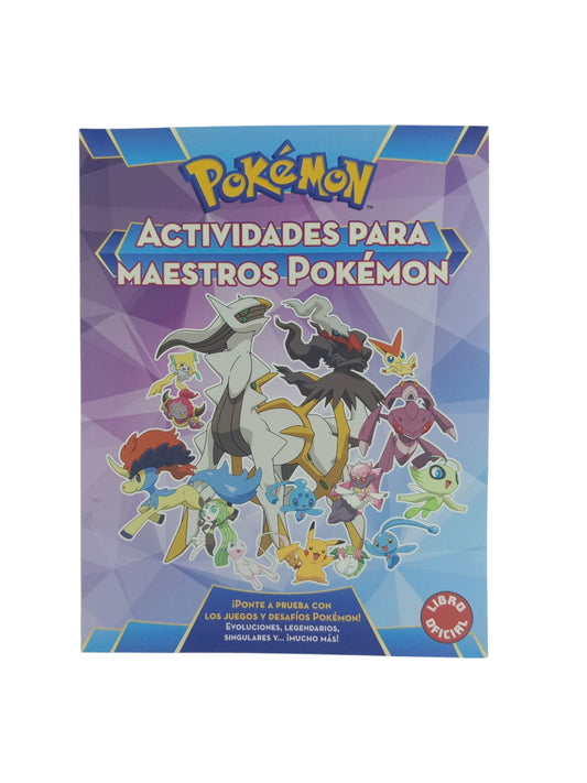 Pokémon actividades para maestros pokémon