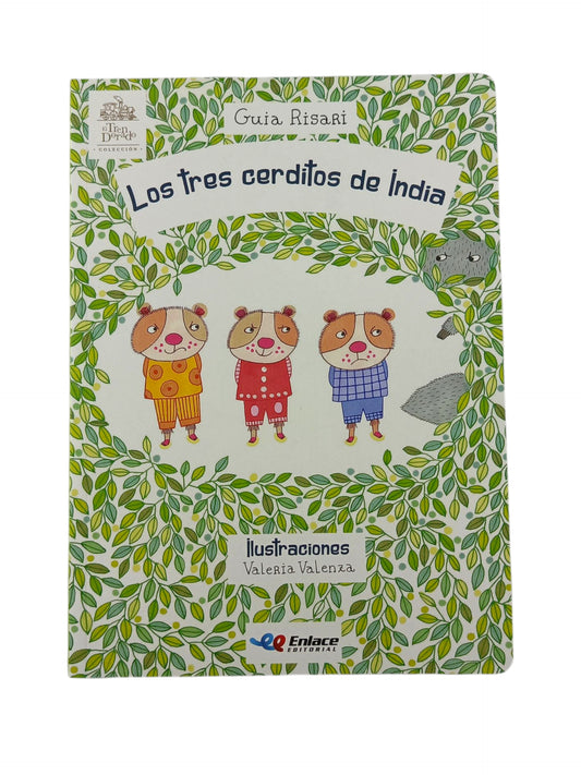 Los tres cerditos de india
