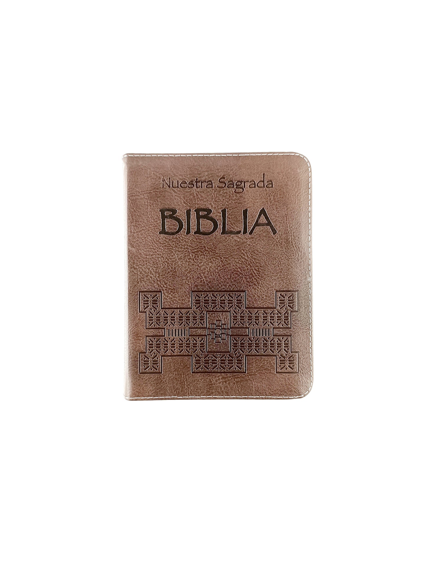 Nuestra sagrada biblia clásica estuche café