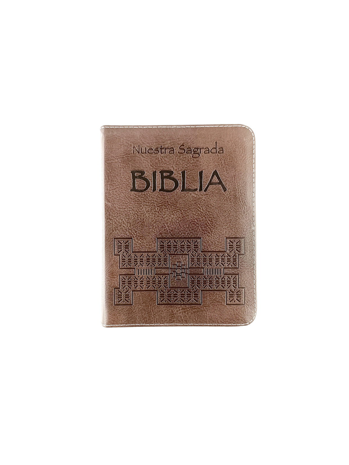 Nuestra sagrada biblia clásica estuche café by Varios