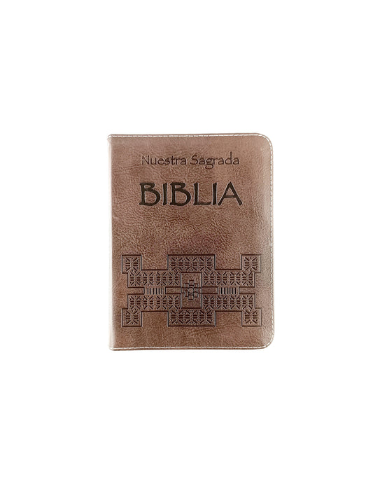 Nuestra sagrada biblia clásica estuche café
