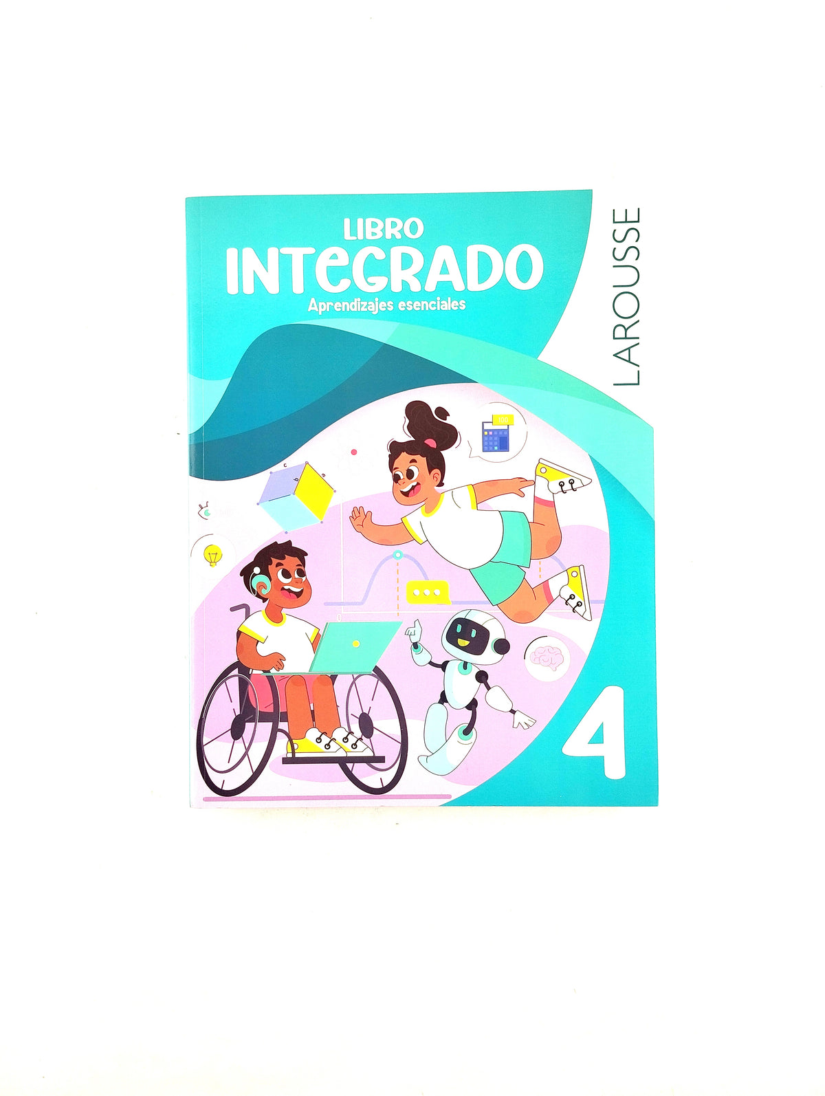 Libro integrado aprendizajes esenciales 4 larousse by varios Autores