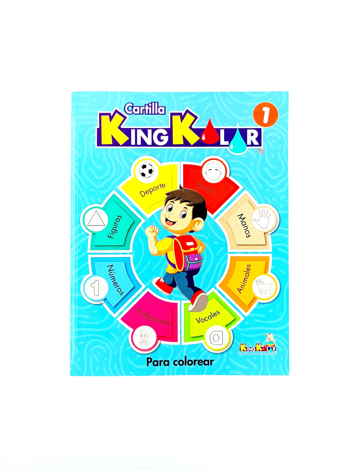 Cartilla Kingkolor preescolar 1 para colorear