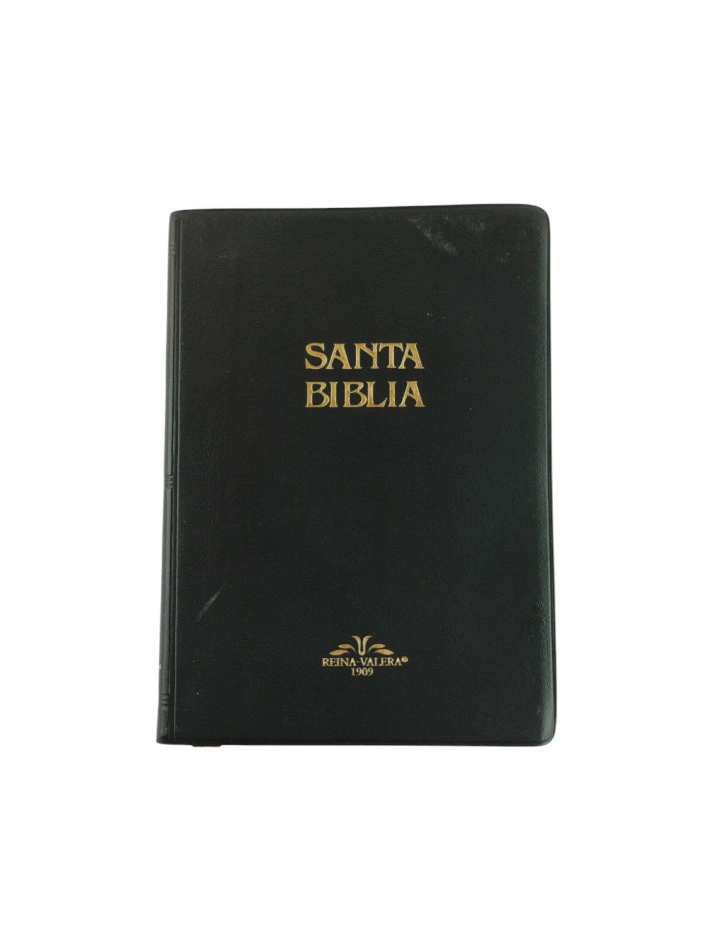 Biblia negra canto rojo RVR 1909 by Reina Valera 1960