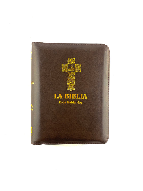 Biblia Dios habla hoy pequeña con cierre café by Varios