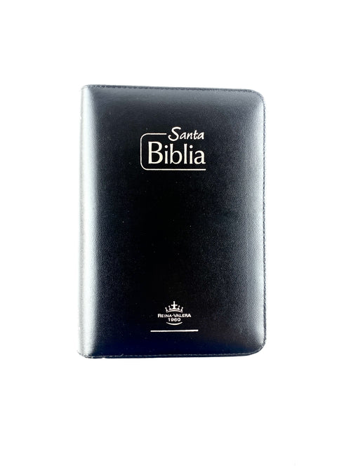 Biblia rvr 1960 negra letra grande canto blanco by Reina Valera 1960