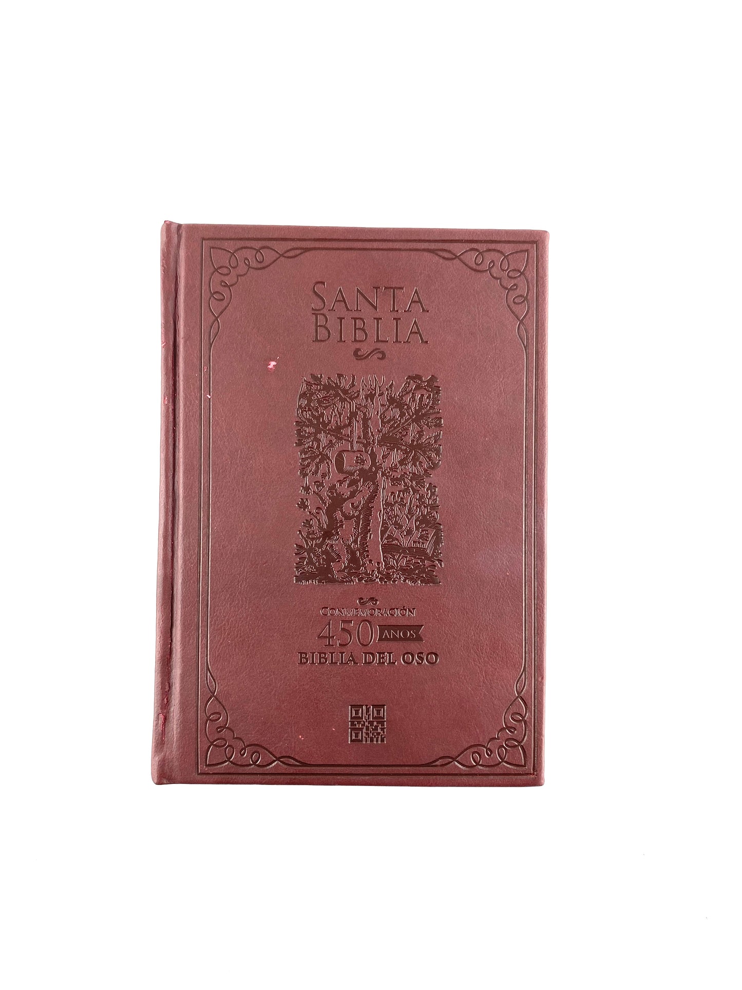 Santa biblia del oso conmemoración con índice