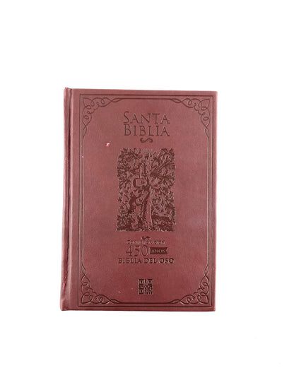 Santa biblia del oso conmemoración con índice