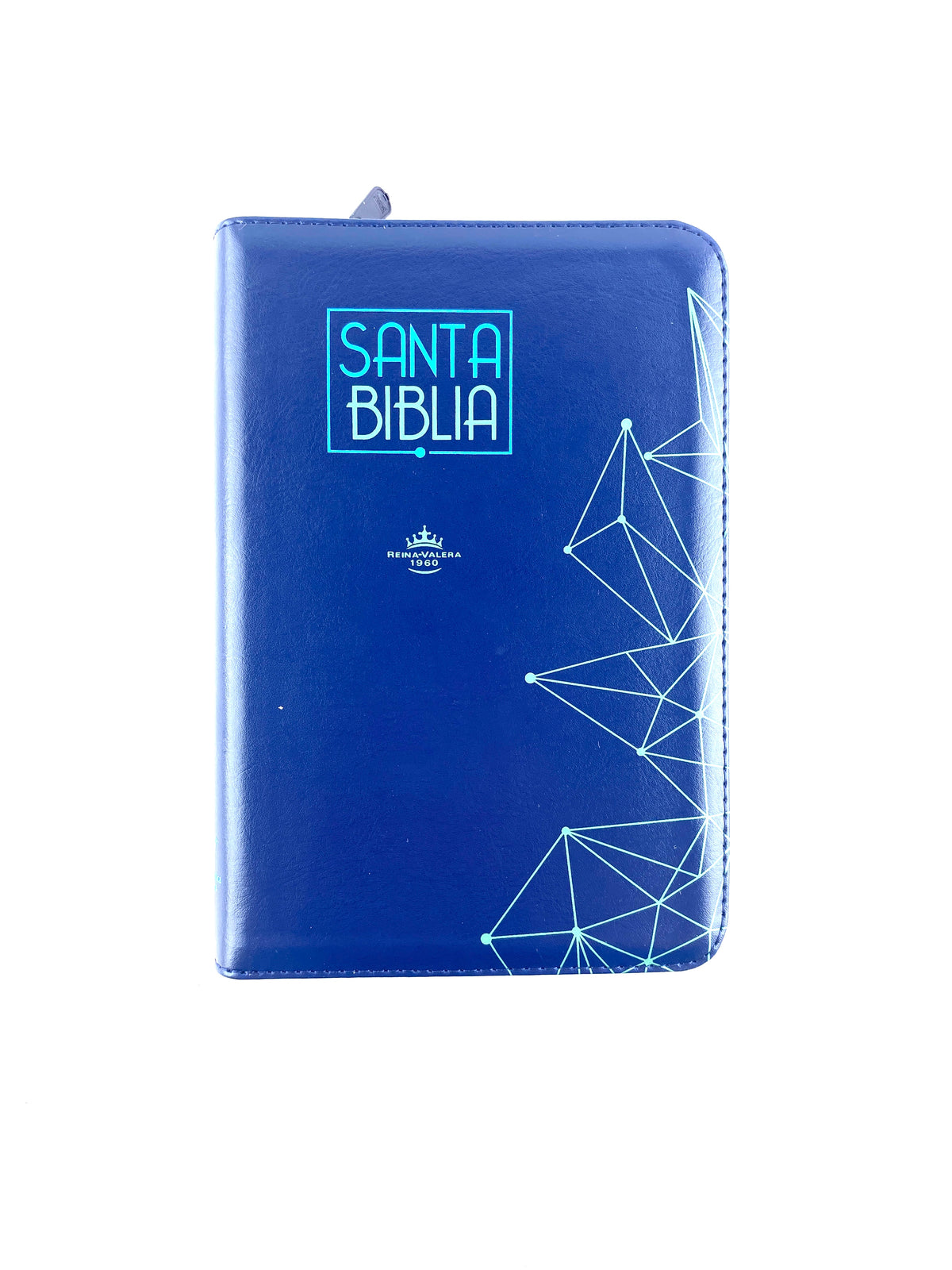Biblia rvr letra grande promoción azul estampado by Reina Valera 1960