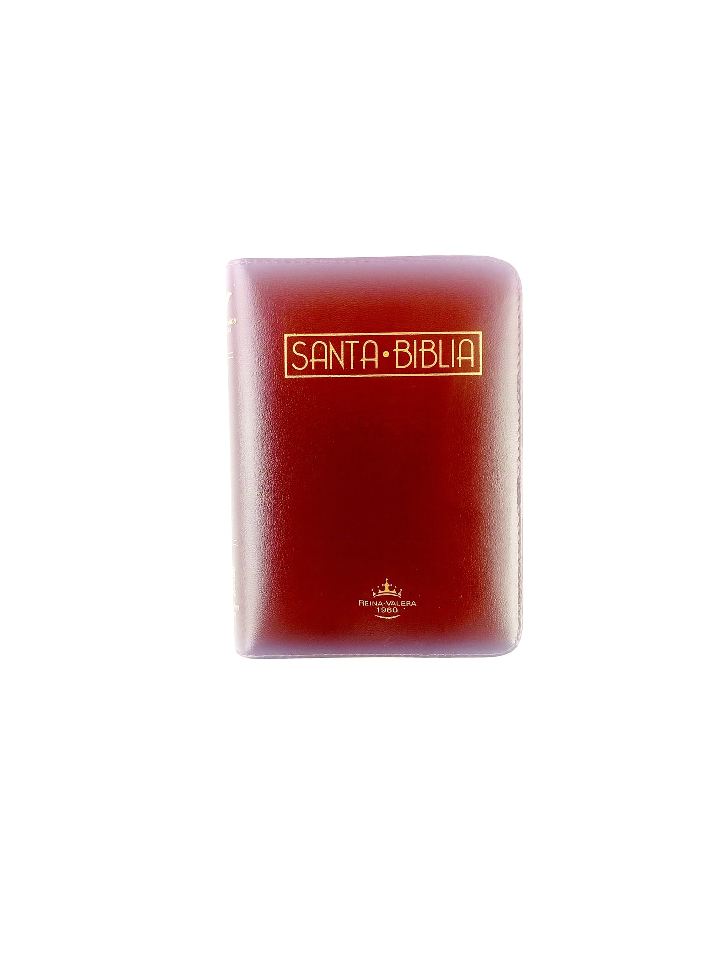 Biblia RVR 045 con Índice vino tinto canto dorado