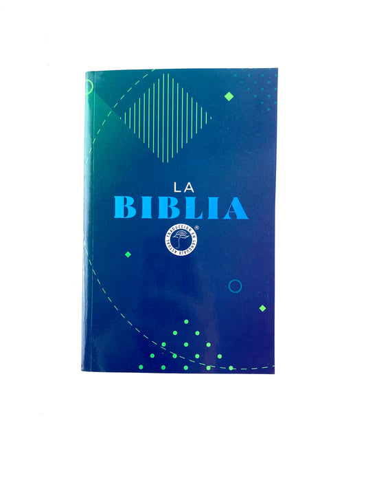 Biblia Misionera Traducción lenguaje Actual Azul verde