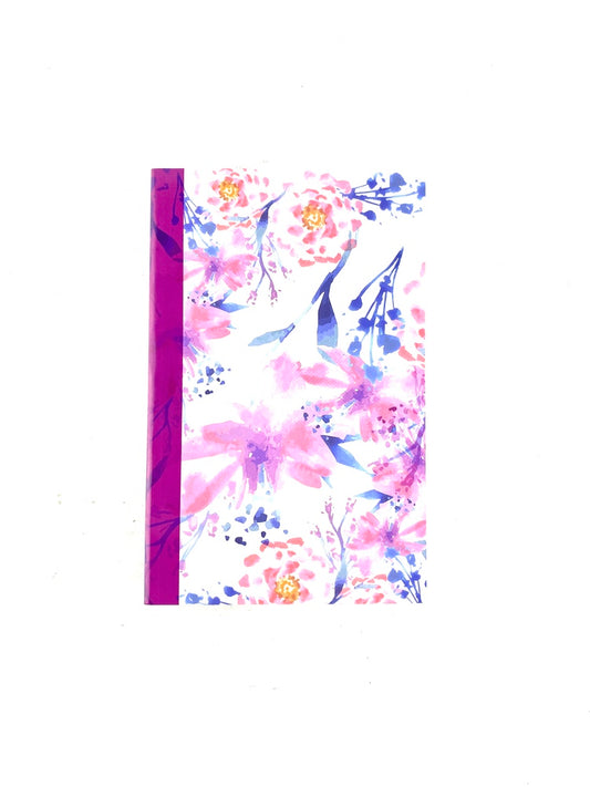 Biblia rvr 1960 misionera morado flores
