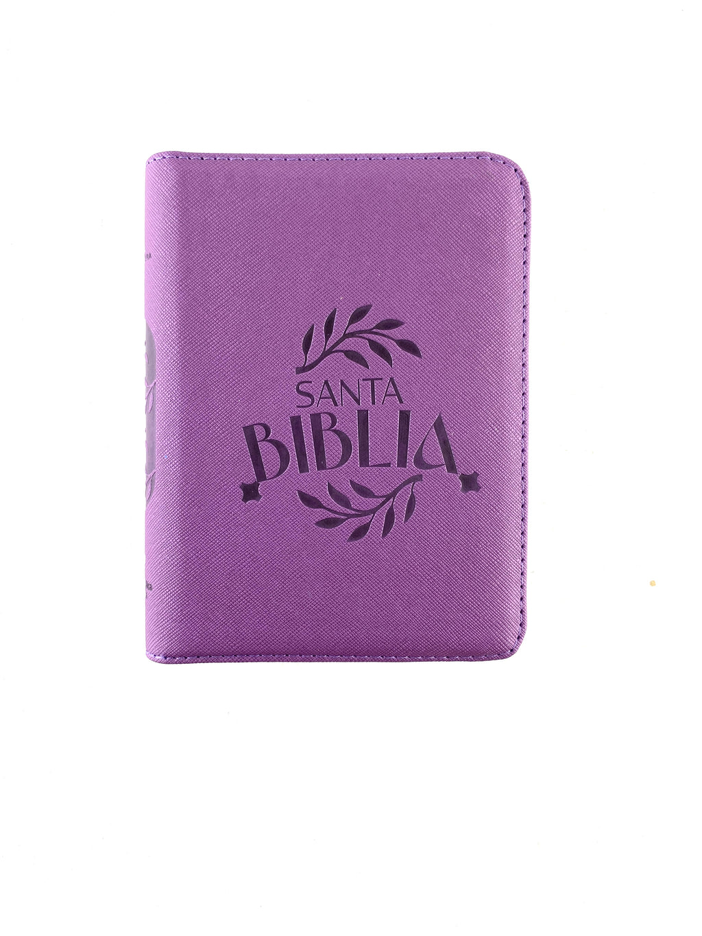 BIiblia rvr 60 morada borde blanco mediana by Reina Valera 1960