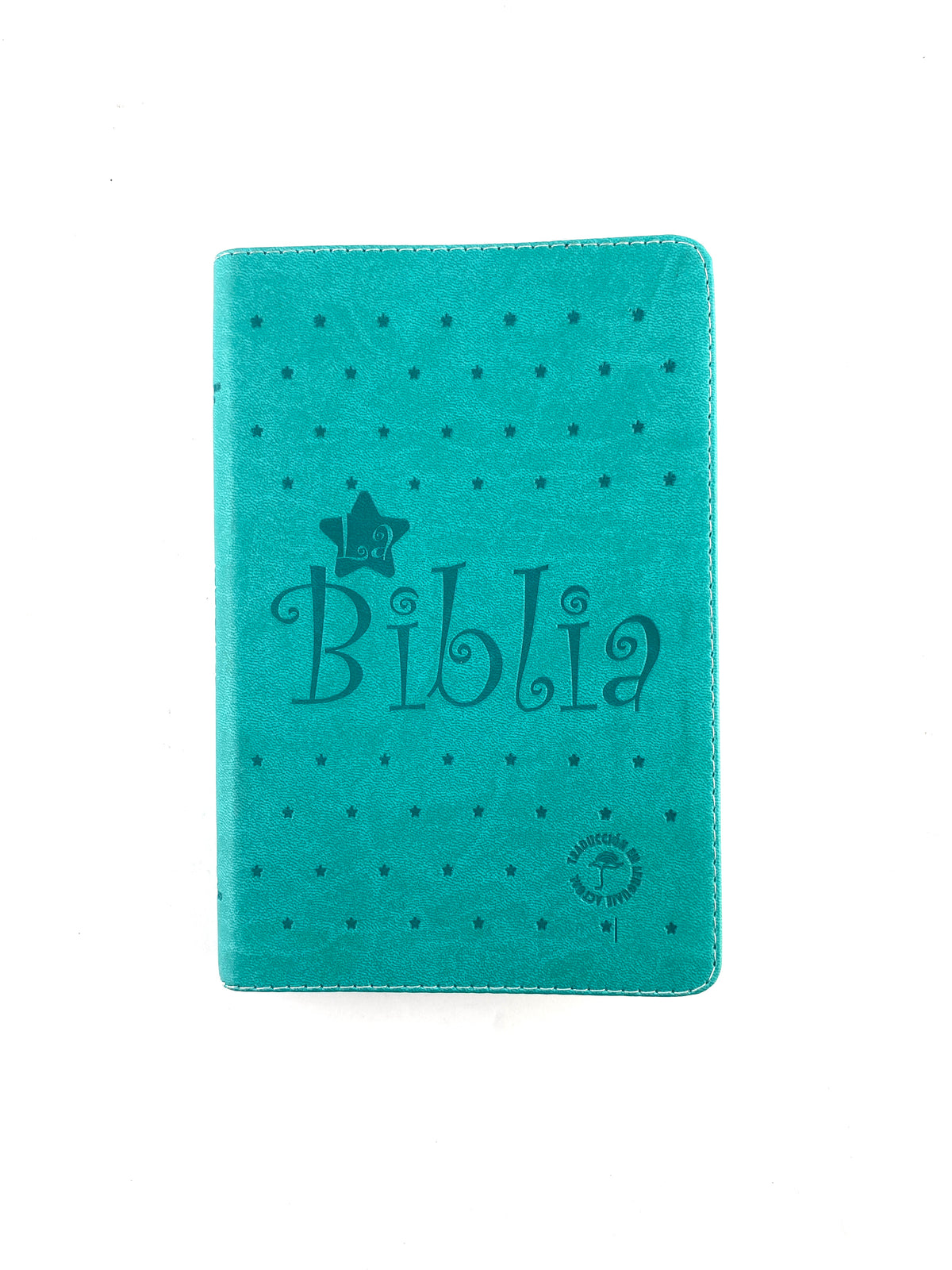 Biblia traducción en lenguaje actual 066 estrellas - verde agua marina / canto plateado by Lenguaje actual