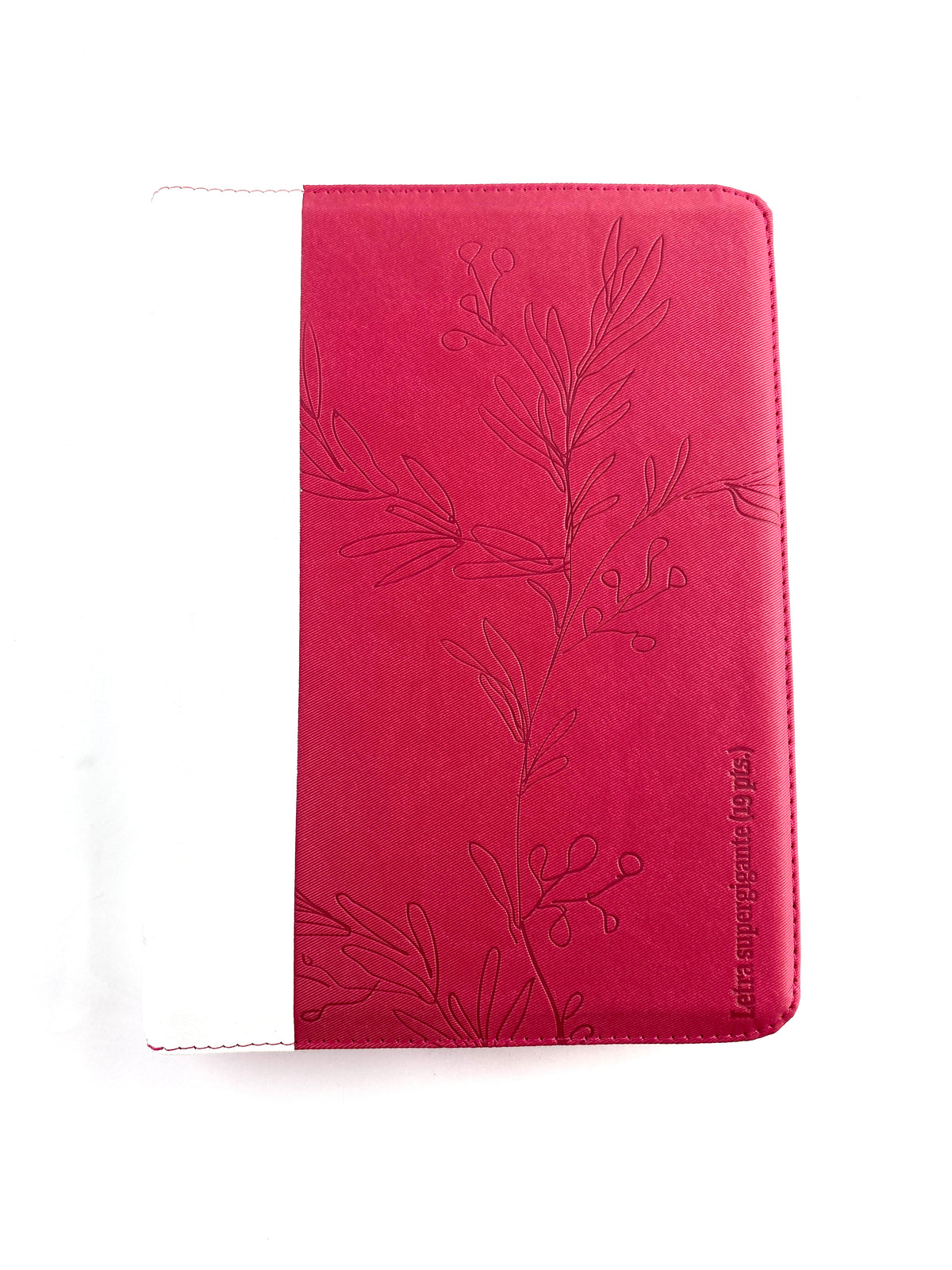 Biblia reina valera 1960 letra súper gigante fucsia - blanco con índice by Reina Valera 1960