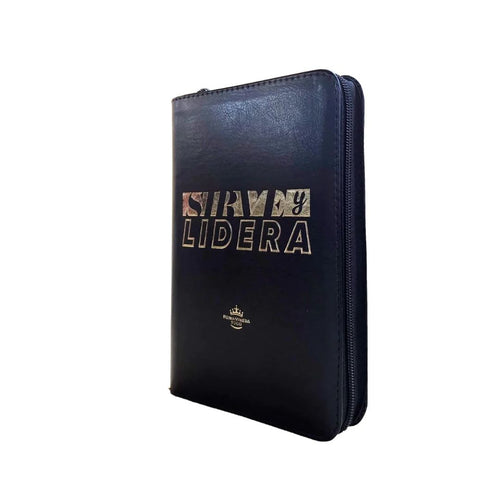 Biblia RVR 1960 negra, canto plateado letra grande by Reina Valera 1960