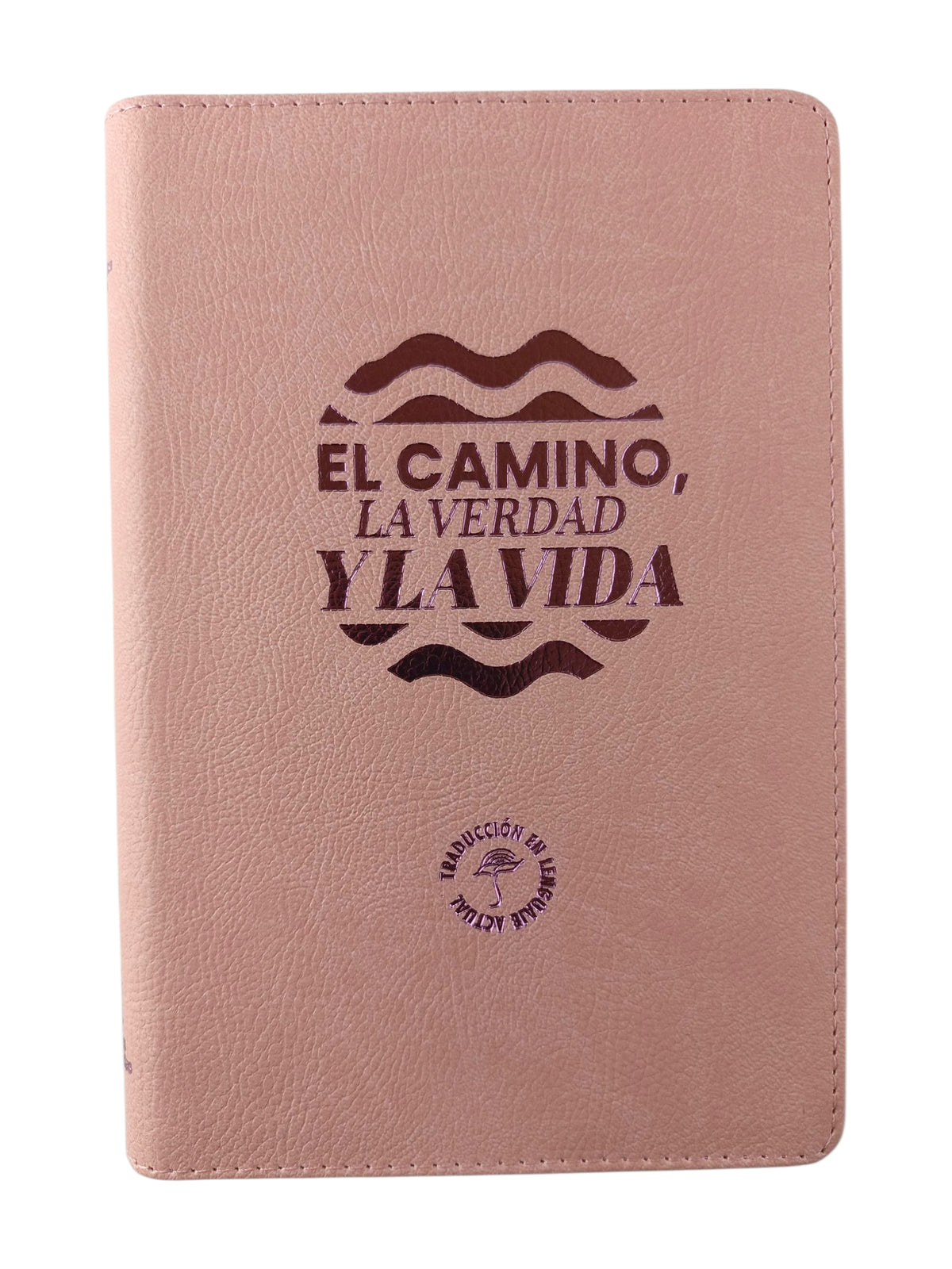 Biblia Tla Letra Grande El Camino rosado Cierre by Lenguaje actual