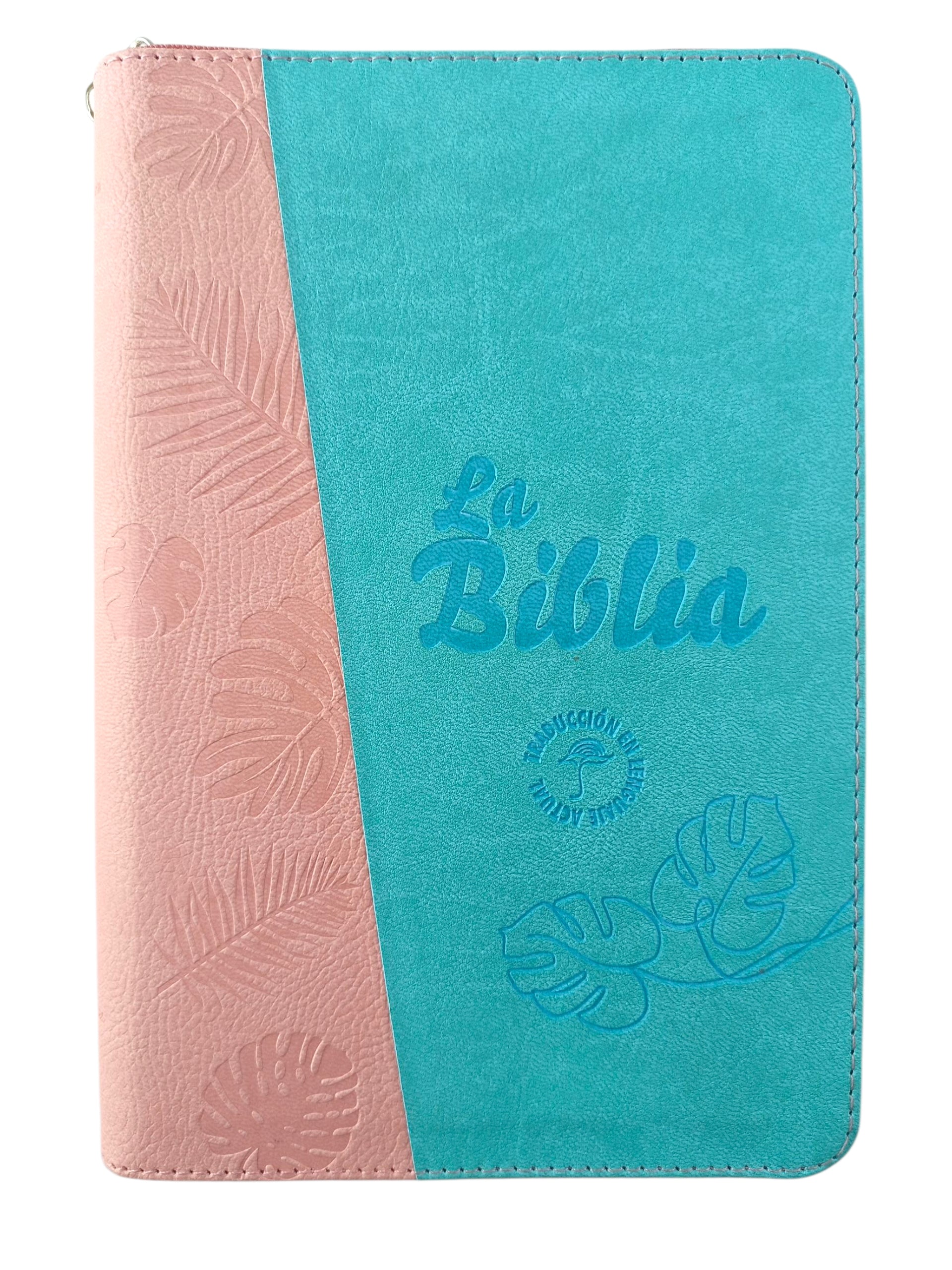 Biblia Tla Verde Menta - Rosa – libreriatroya.com