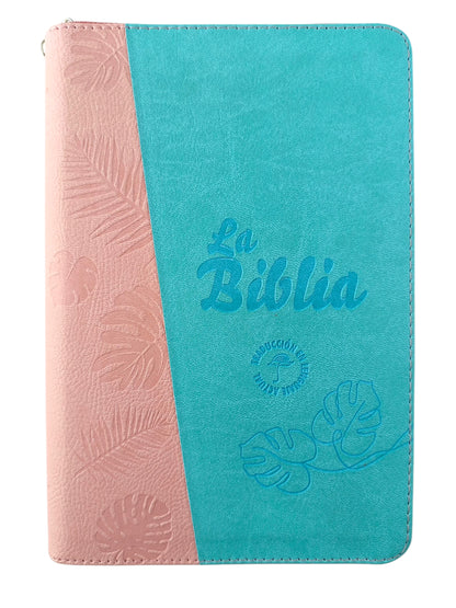 Biblia Tla Verde Menta - Rosa