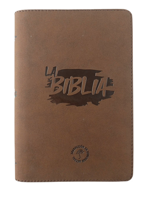 Biblia tla café con cierre Letra 11pts by Traducción en lenguaje actual